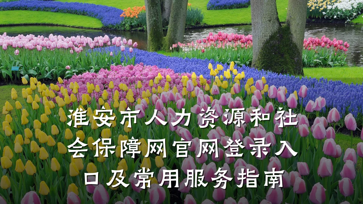 淮安市人力资源和社会保障网官网登录入口及常用服务指南