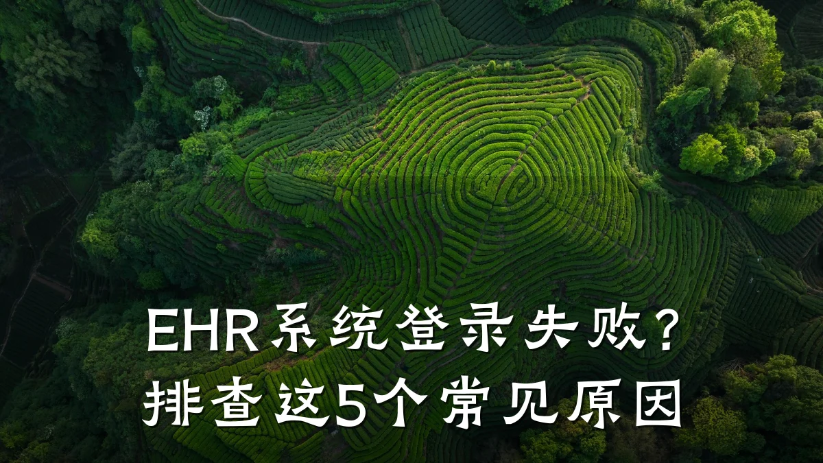 EHR系统登录失败？排查这5个常见原因