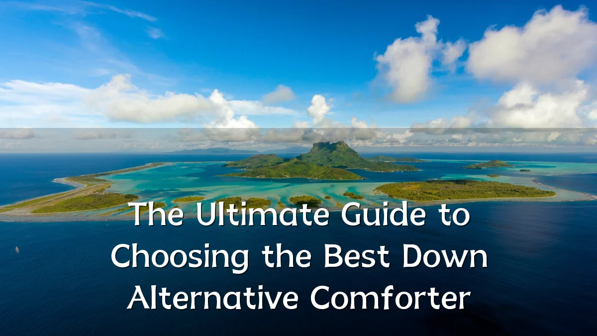 The Ultimate Guide to Choosing the Best Down Alternative Comforter