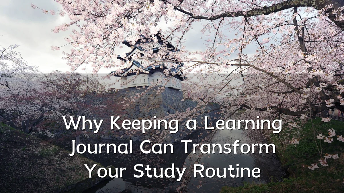 Why Keeping a Learning Journal Can Transform Your Study Routine