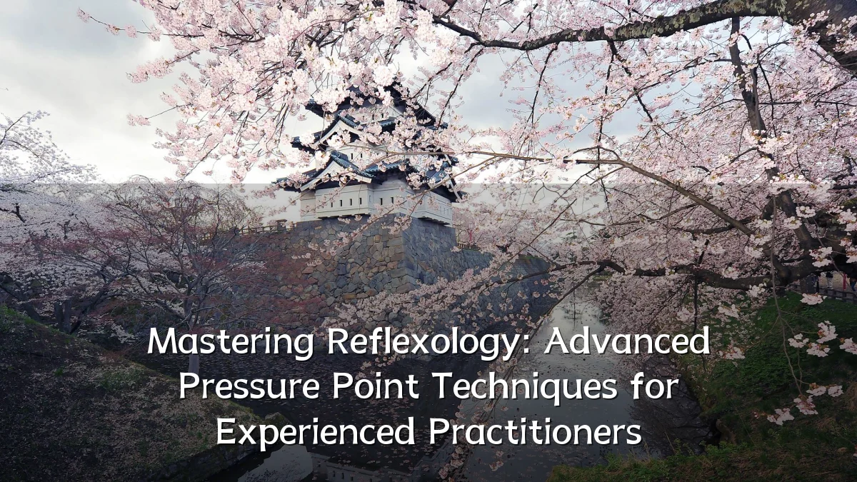 Mastering Reflexology: Advanced Pressure Point Techniques for Experienced Practitioners