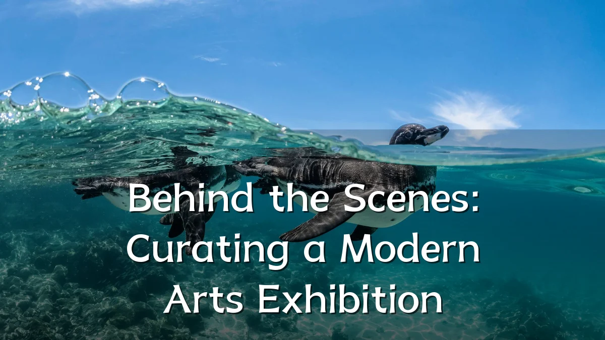 Behind the Scenes: Curating a Modern Arts Exhibition