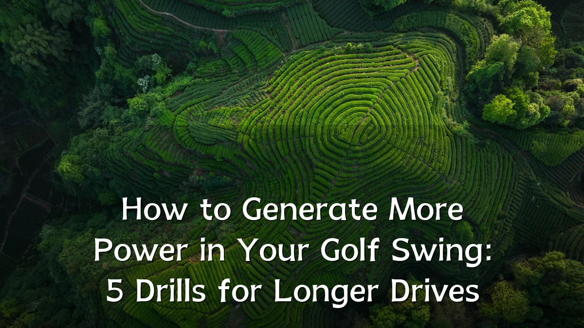 How to Generate More Power in Your Golf Swing: 5 Drills for Longer Drives