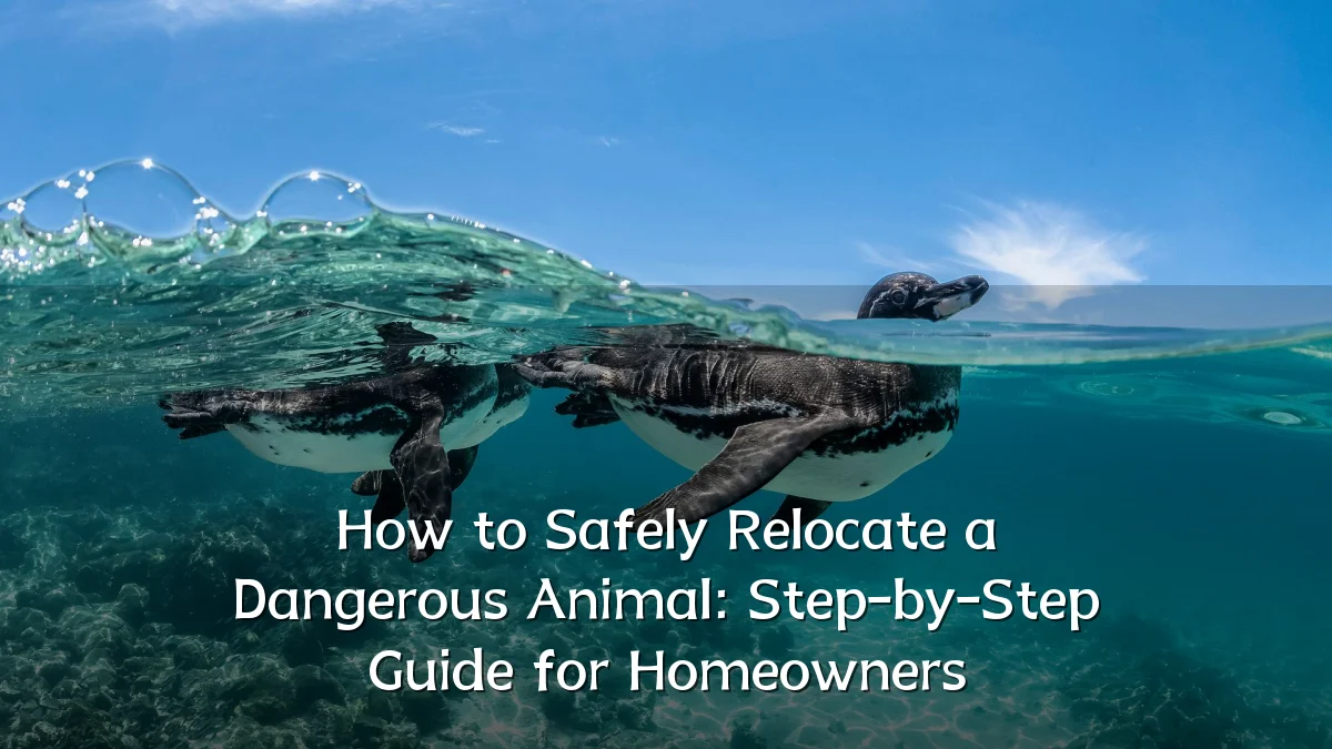 How to Safely Relocate a Dangerous Animal: Step-by-Step Guide for Homeowners