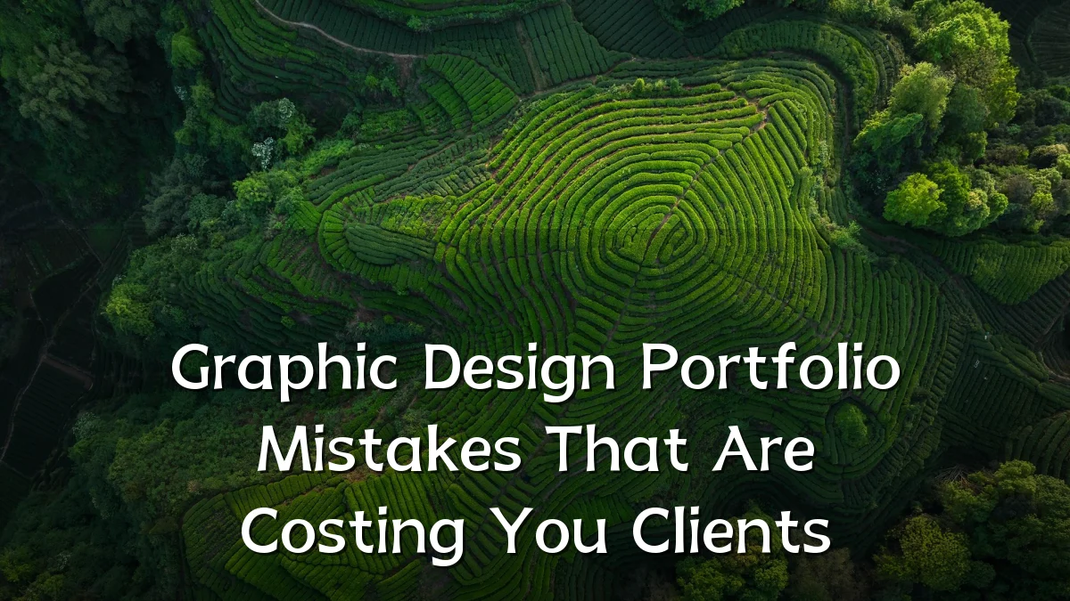 Graphic Design Portfolio Mistakes That Are Costing You Clients