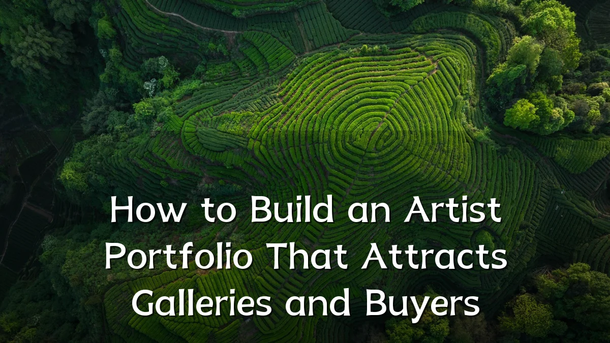 How to Build an Artist Portfolio That Attracts Galleries and Buyers